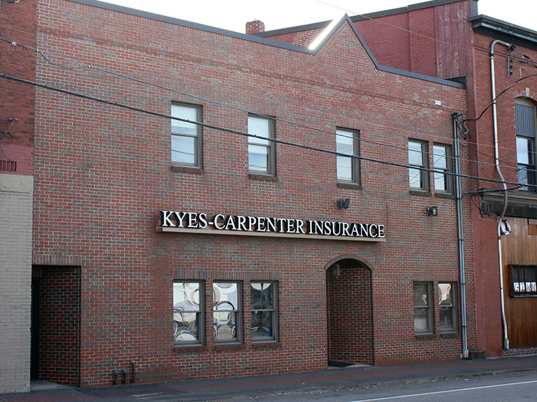 Kyes Insurance, Skowhegan, Maine.